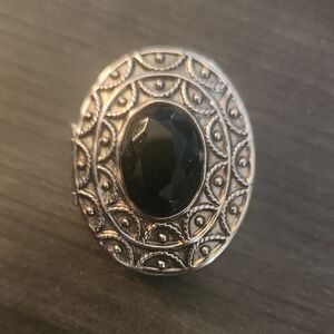 Vintage 1966 Avon Perfume Compact Brooch/Locket